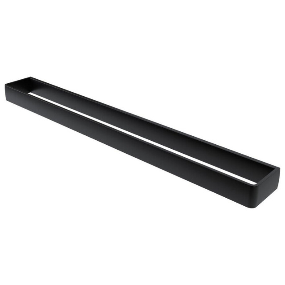 Haceka Aline Handdoekhouder - 61cm - dubbel - mat zwart 1208655 afbeelding 1