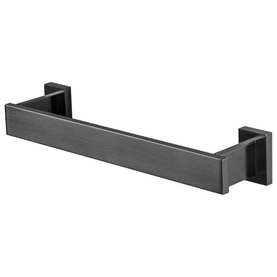 Haceka Edge Handdoekhouder - 25cm - enkel - grafiet gunmetal 1208811 afbeelding 1