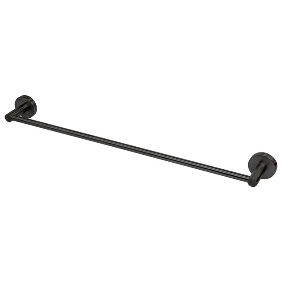Haceka Kosmos Handdoekhouder - 61cm - enkel - grafiet gunmetal 1208737 afbeelding 1