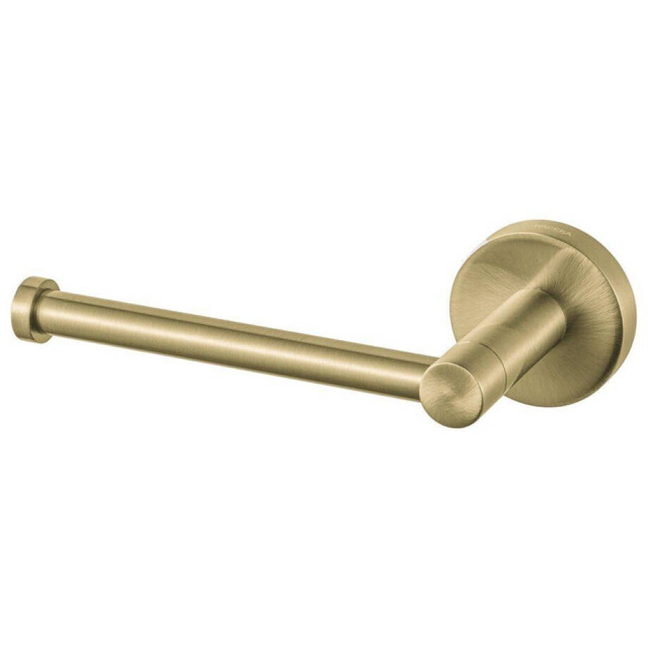 Haceka Kosmos Toiletrolhouder - zonder klep - L-vorm - geborsteld goud 2010979 Haceka Kosmos Toiletrolhouder - zonder klep - L-vorm - geborsteld goud 2010979 afbeelding 1