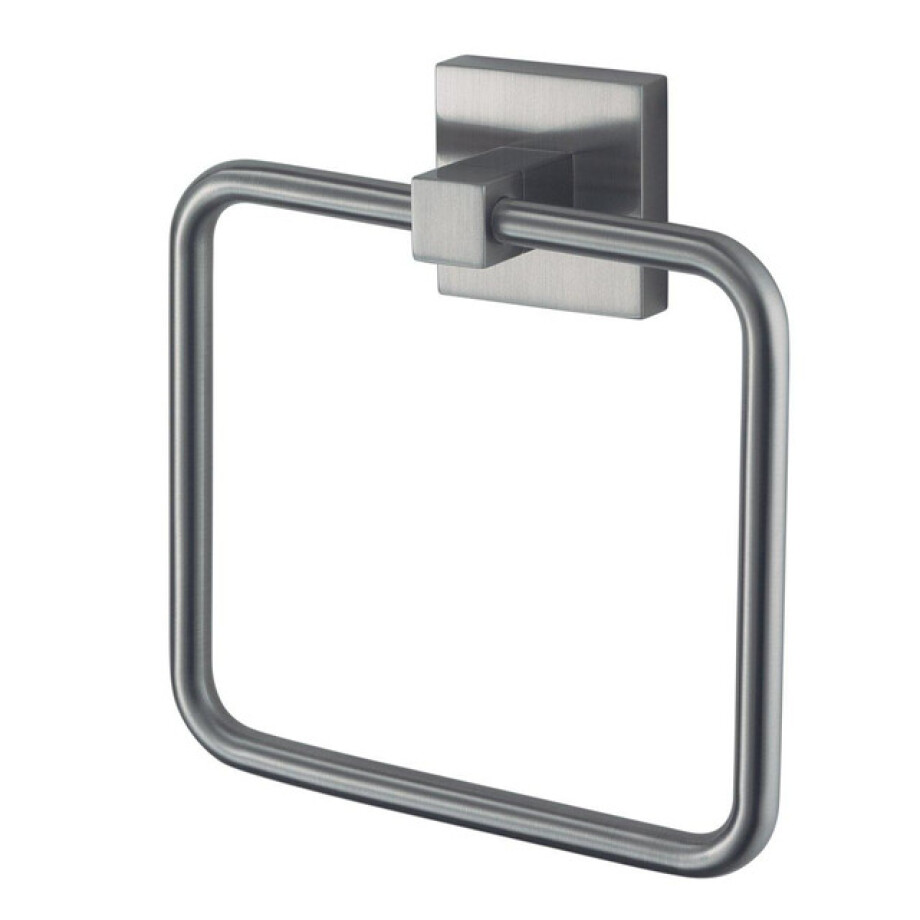 Haceka Mezzo Handdoekring mat chroom 1208670 afbeelding 1
