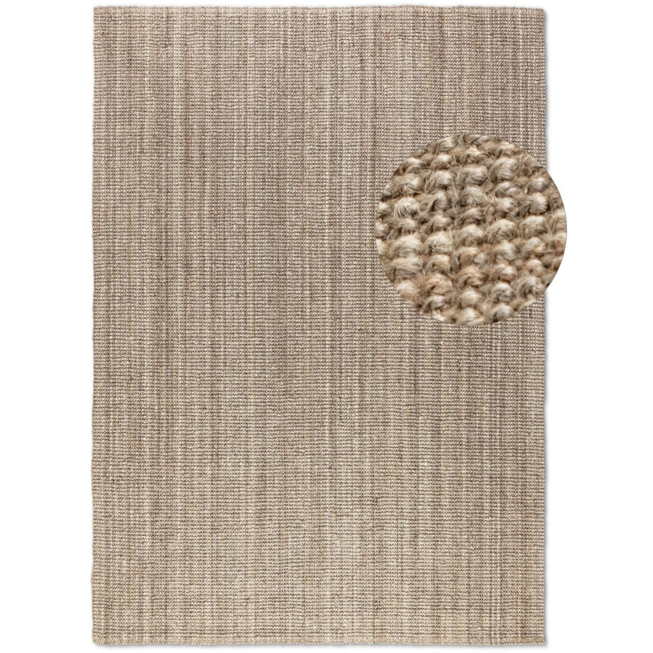 HANSE Home Vloerkleed Jaipur Jute, natuur, woonkamer, eetkamer, slaapkamer, gang, loper, Boho afbeelding 1