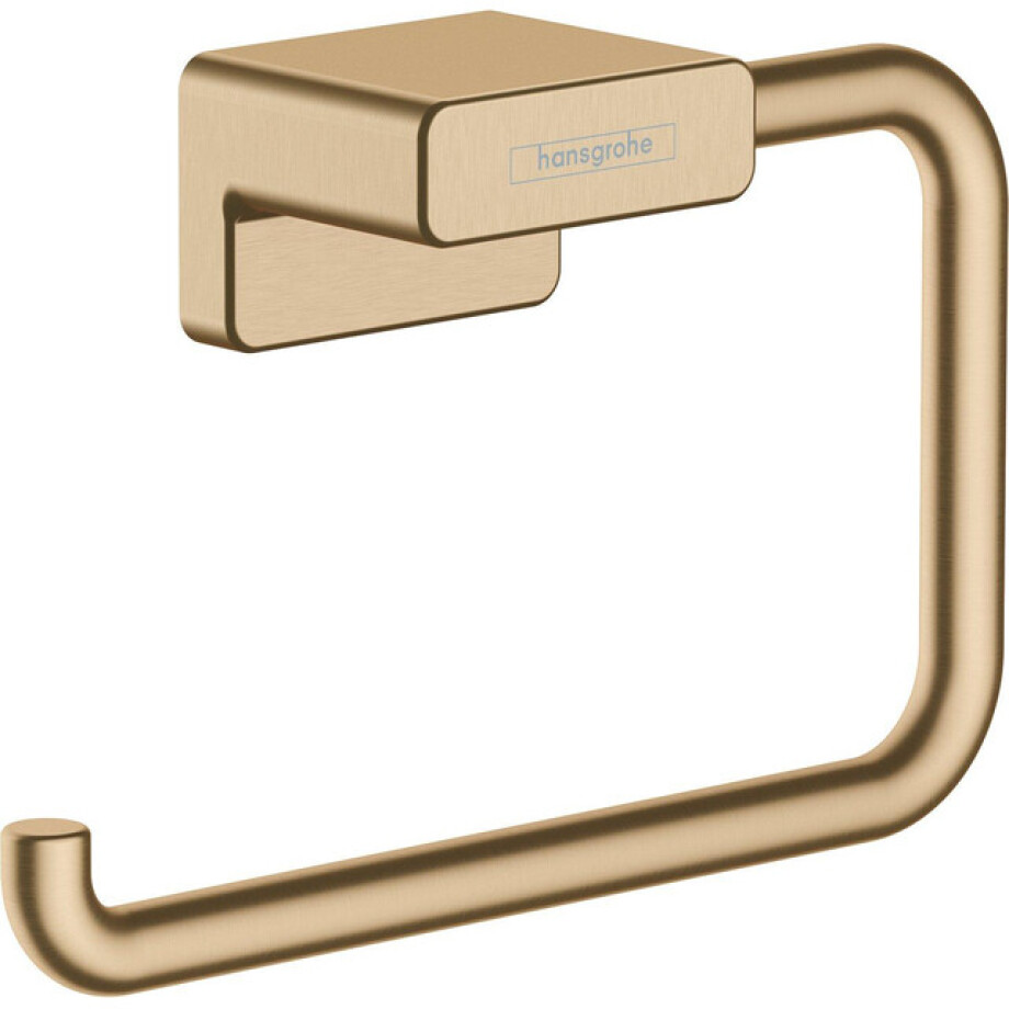 Hansgrohe Addstoris closetrolhouder zonder klep brushed bronze 41771140 afbeelding 1