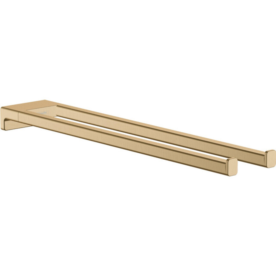 Hansgrohe Addstoris handdoekhouder 2-lids brushed bronze 41770140 Hansgrohe Addstoris handdoekhouder 2-lids brushed bronze 41770140 afbeelding 1