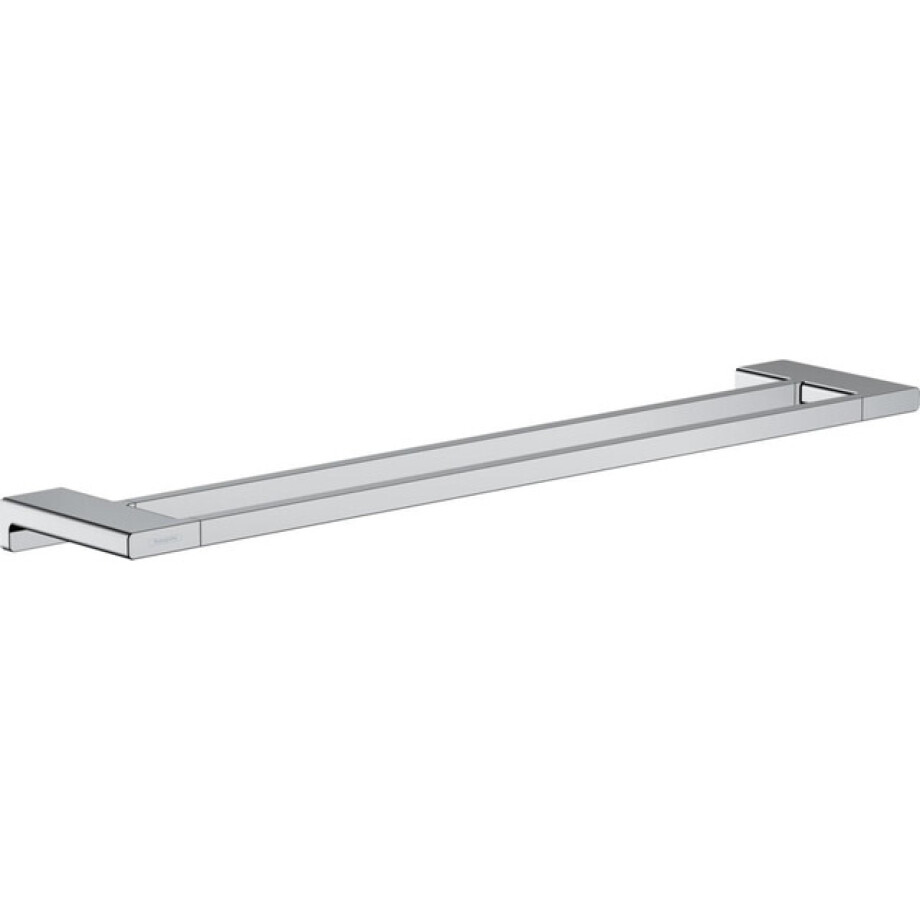 Hansgrohe Addstoris handdoekhouder wand dubbel 65cm chroom 41743000 afbeelding 1
