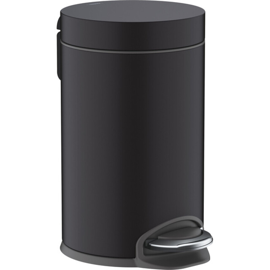 Hansgrohe Addstoris pedaalemmer softclose 3 liter mat zwart 41775670 afbeelding 1