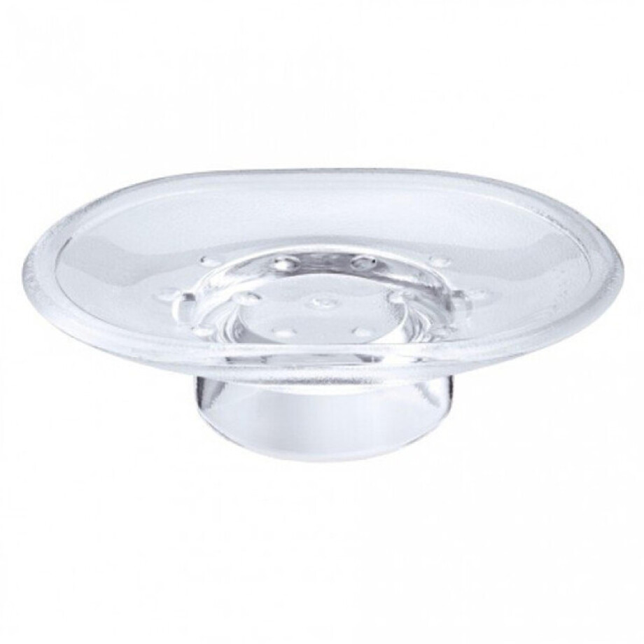 Hansgrohe Atoll Zeepschaal Helder Glas Chroom 40033000 afbeelding 1