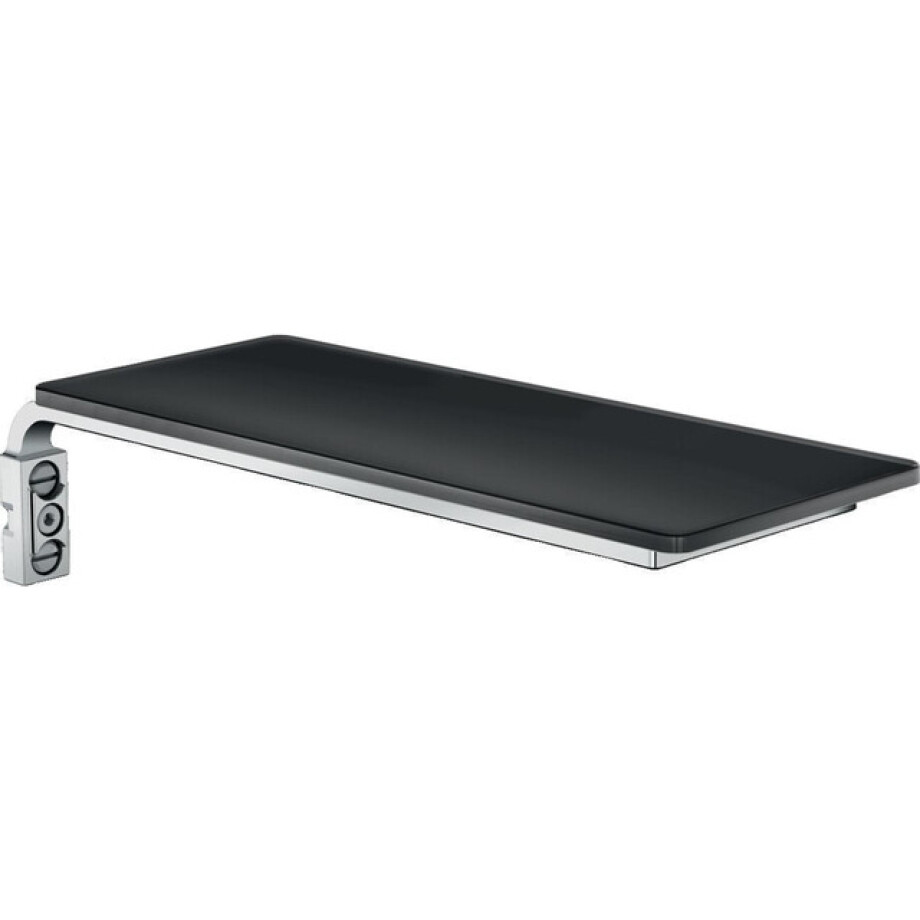 Hansgrohe Casetta Casetta`E zeepschaal 20x8cm zwart/chroom 26511600 afbeelding 1
