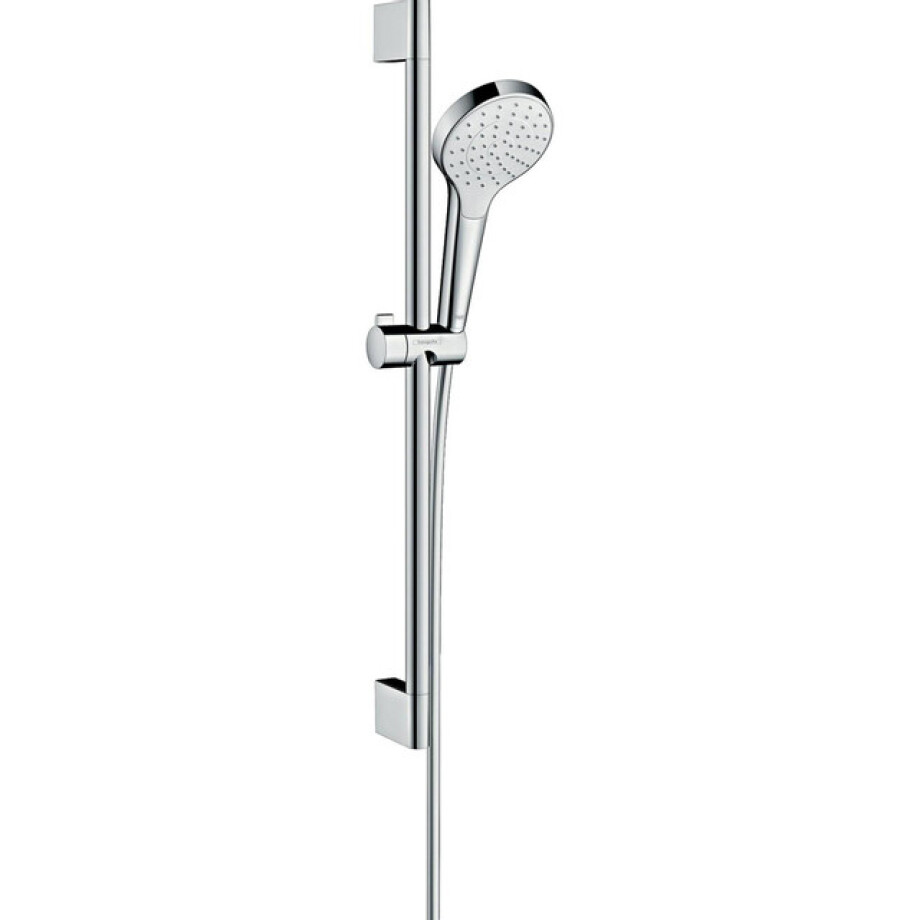 Hansgrohe Croma select s glijstangset 65cm 1jet wit chroom 26564400 afbeelding 1