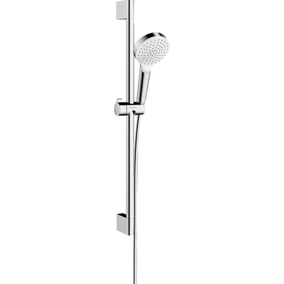 Hansgrohe Crometta 1jet doucheset 65cm ecosmart wit chroom 26535400 afbeelding 1