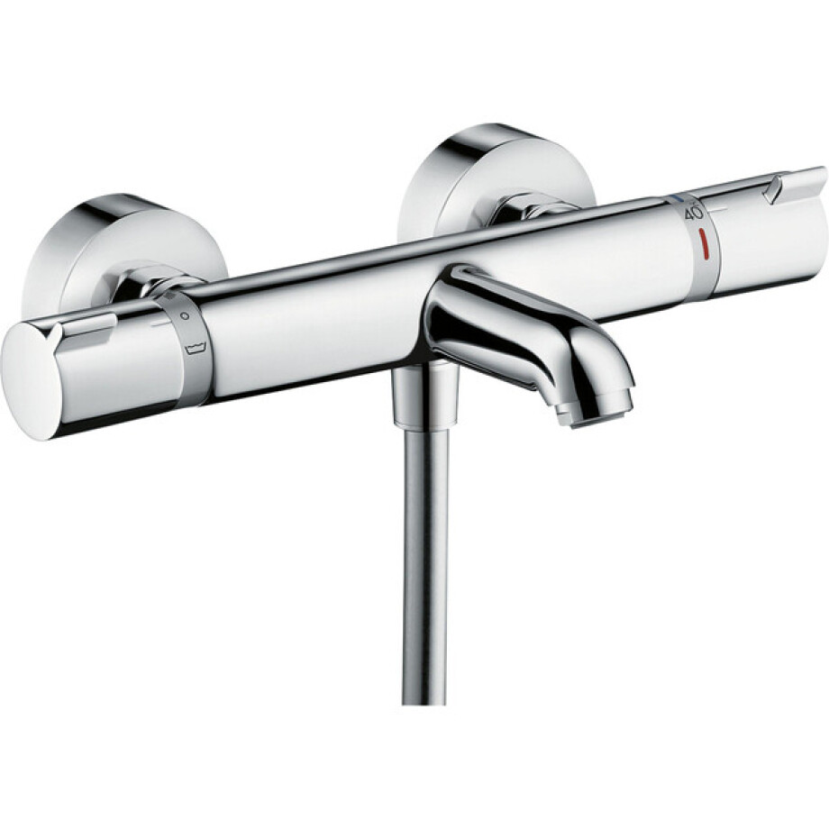 Hansgrohe Ecostat Comfort badkraan thermostatisch met omstel en koppelingen chroom 13114000 afbeelding 1