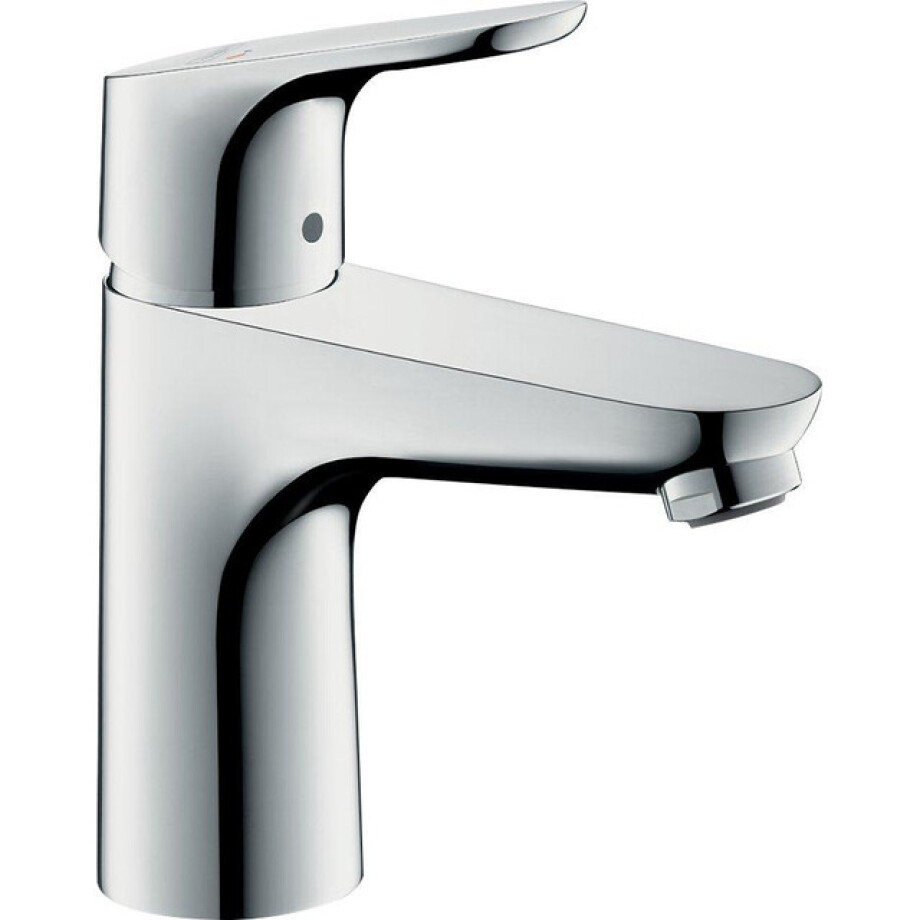 Hansgrohe Focus wastafelkraan 100 CoolStart met waste chroom 31621000 Hansgrohe Focus wastafelkraan 100 CoolStart met waste chroom 31621000 afbeelding 1