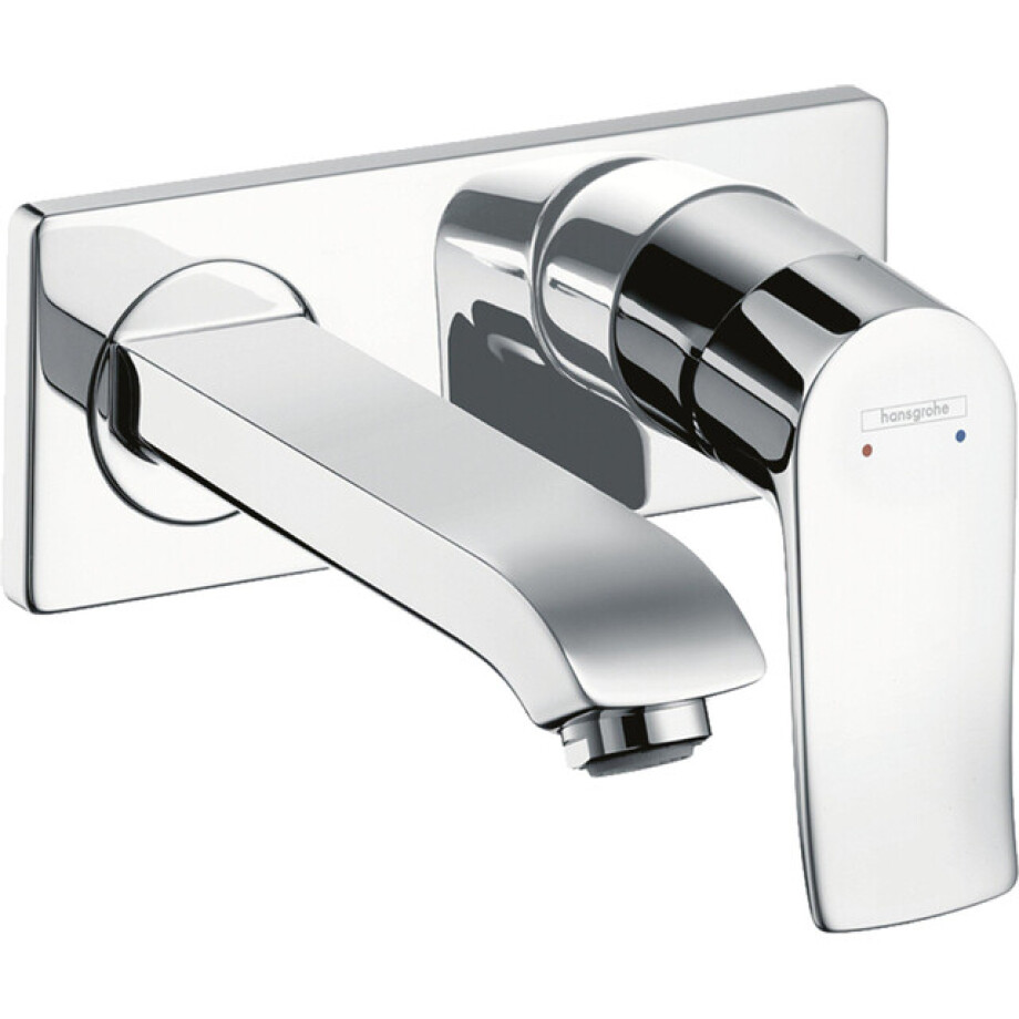 Hansgrohe Metris afdekset voor wastafelkraan 165 lowflow chroom 31251000 afbeelding 1