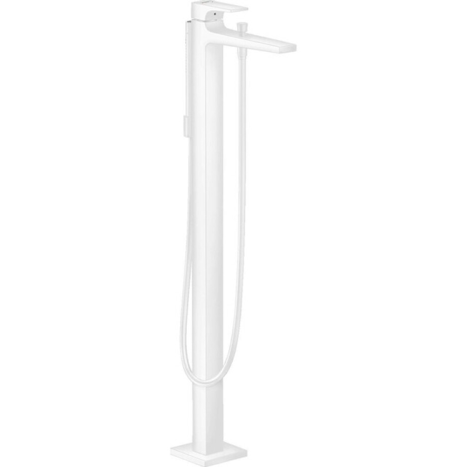 Hansgrohe Metropol afbouwdeel v. vrijstaande badkraan vloermontage met omstel met voorsprong vaste uitloop 23.5cm mat wit 32532700 Hansgrohe Metropol afbouwdeel v. vrijstaande badkraan vloermontage met omstel met voorsprong vaste uitloop 23.5cm mat wit 32532700 afbeelding 1