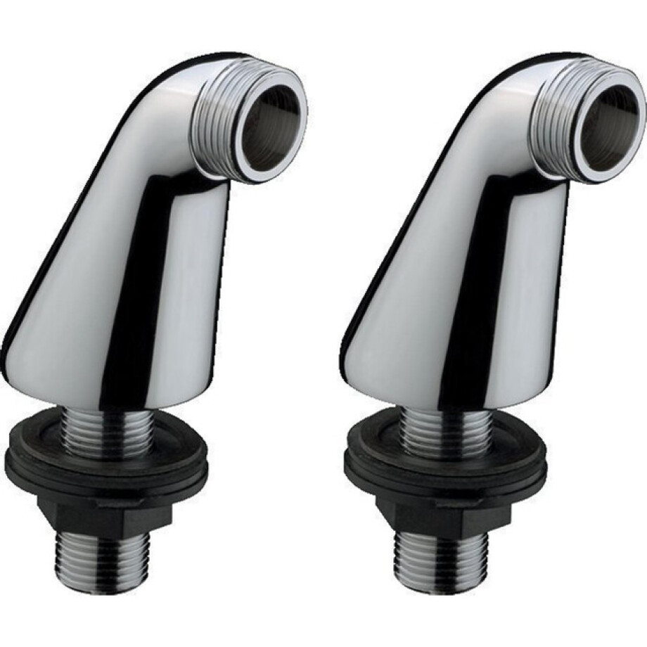 Hansgrohe montageset voor badkraan van wand naar staande montage chroom 14920000 Hansgrohe montageset voor badkraan van wand naar staande montage chroom 14920000 afbeelding 1