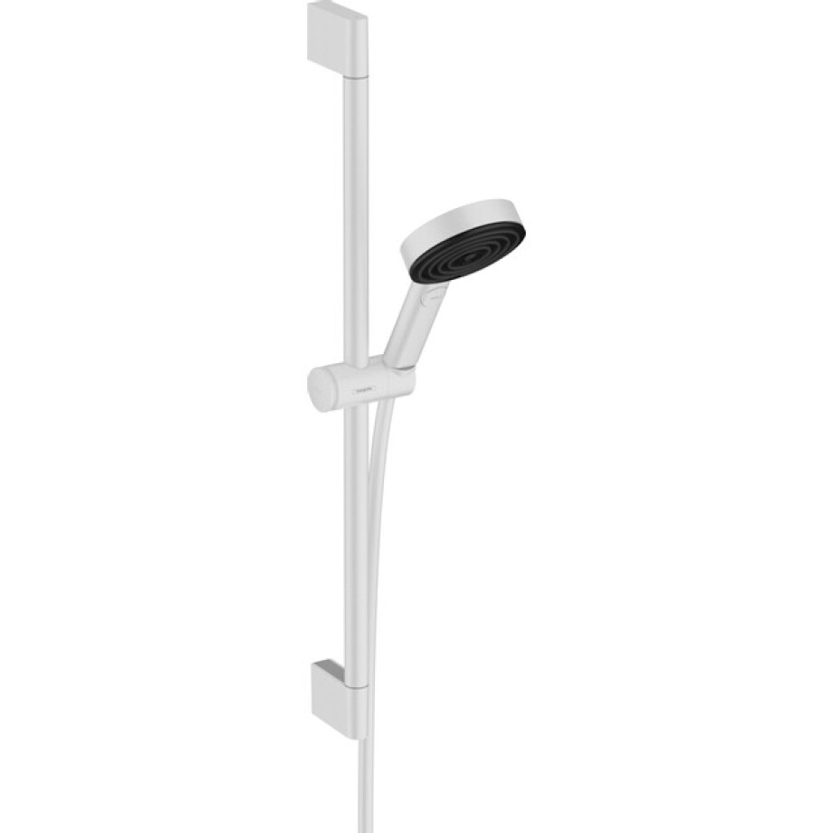 Hansgrohe Pulsify Select glijstangset 3jet Relaxation EcoSmart 10.5cm met glijstang 65 cm Mat Wit 24161700 afbeelding 1