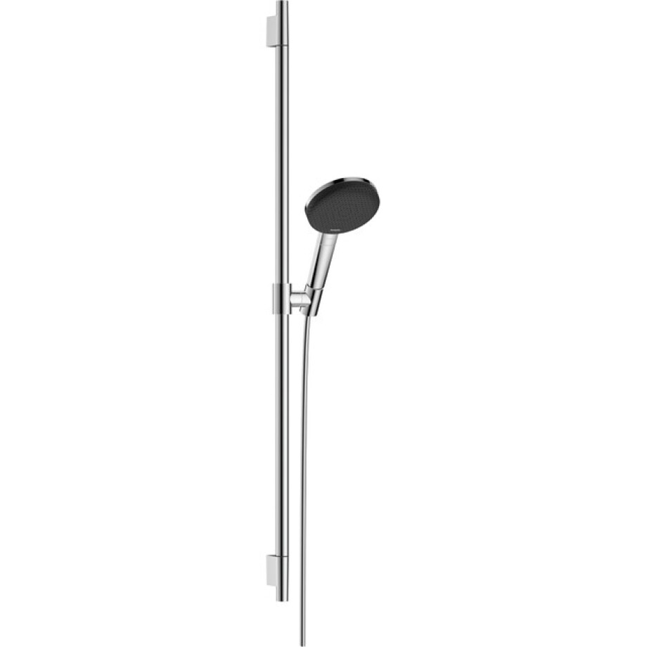 Hansgrohe Raindance alive 125 3 jet EcoSmart doucheset Puro S 90cm chroom 24603000 Hansgrohe Raindance alive 125 3 jet EcoSmart doucheset Puro S 90cm chroom 24603000 afbeelding 1