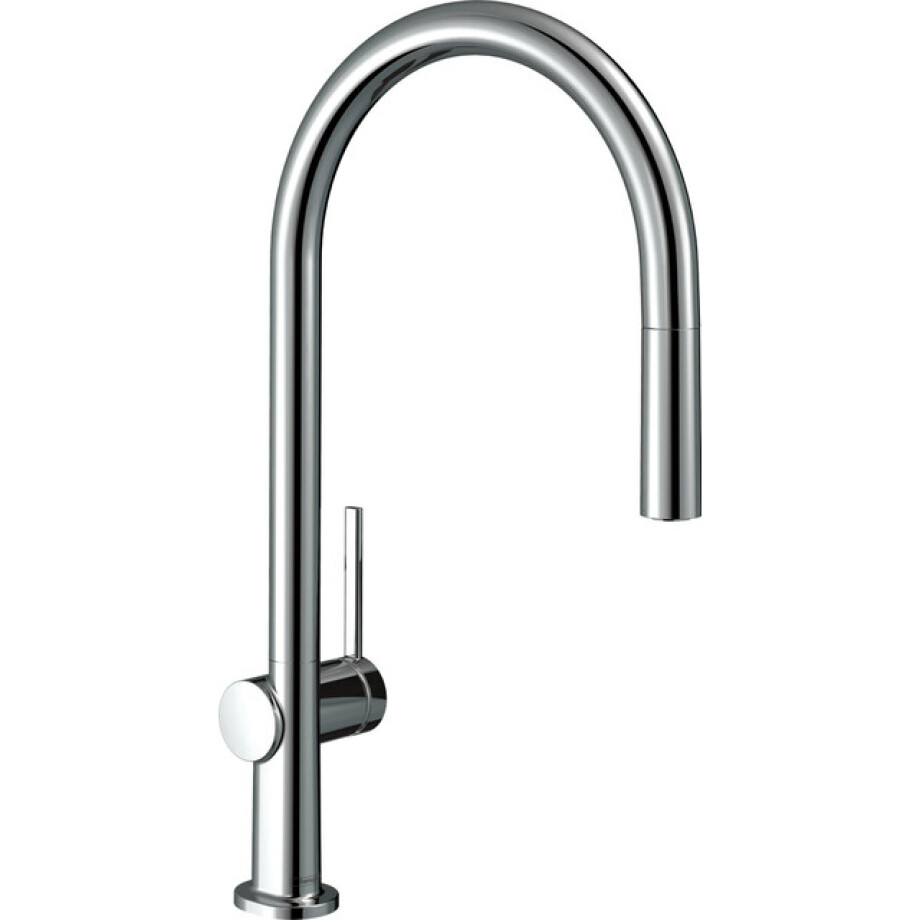 Hansgrohe Talis 1-gr keukenmkr 210 m/uittrekb uitloop sBox chroom 72803000 afbeelding 1