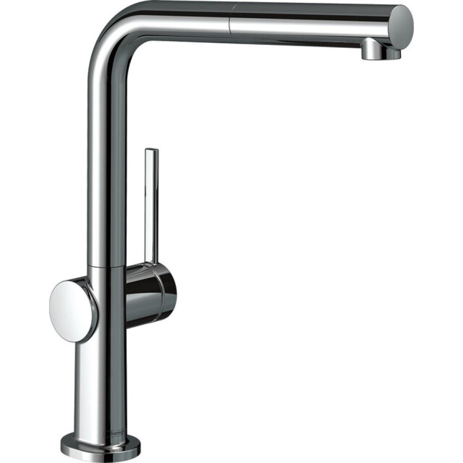 Hansgrohe Talis 1-gr keukenmkr 270 m/uittrekb uitloop sBox chroom 72809000 afbeelding 1