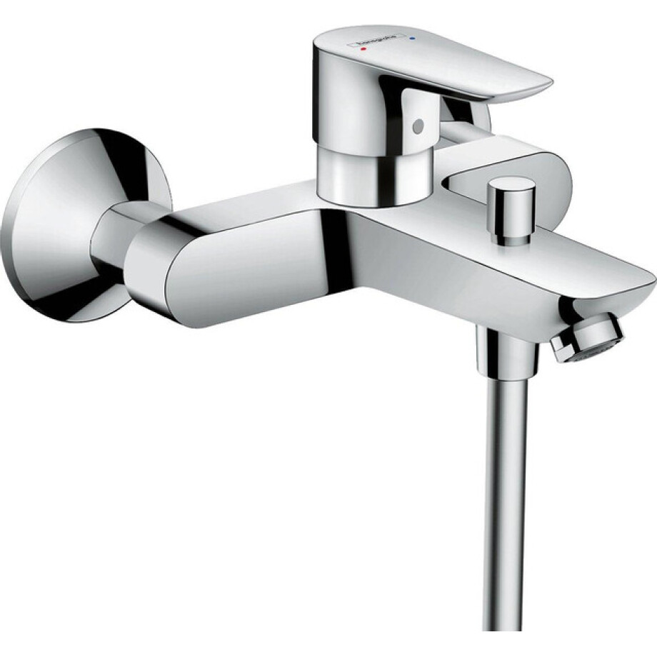 Hansgrohe Talis E badkraan met omstel en koppelingen chroom 71740000 afbeelding 1