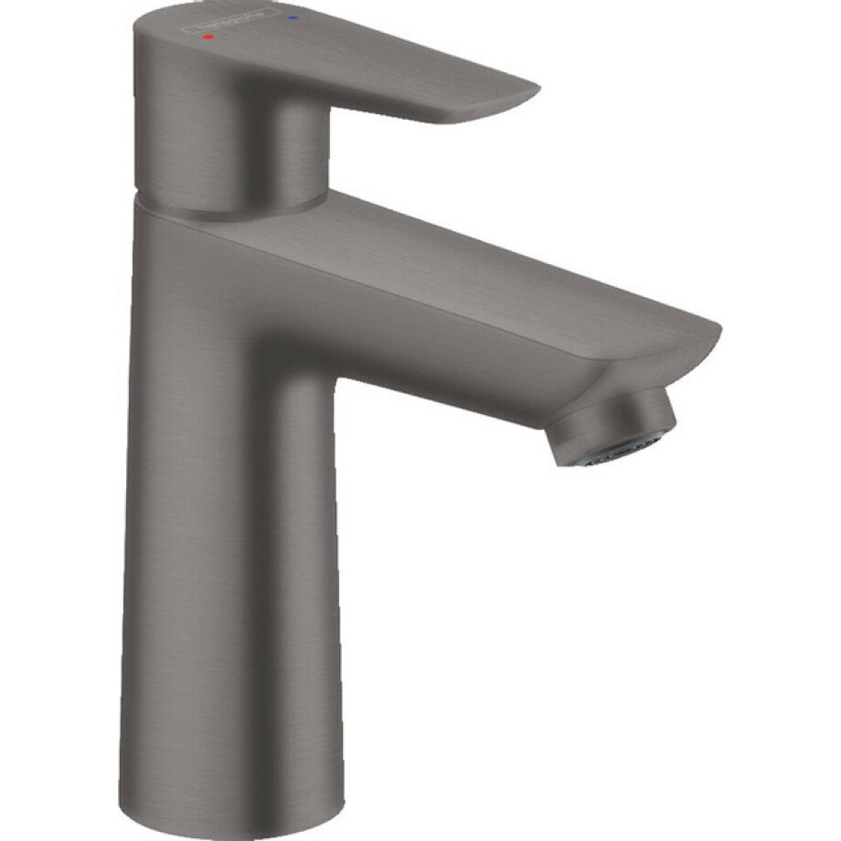 Hansgrohe Talis E wastafelkraan 110 brushed black chroom 71712340 afbeelding 1