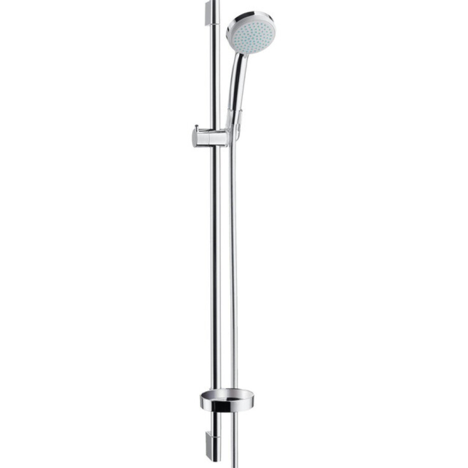 Hansgrohe Unica C glijstangset met handdouche Croma 100 Vario 90cm chroom 27771000 afbeelding 1