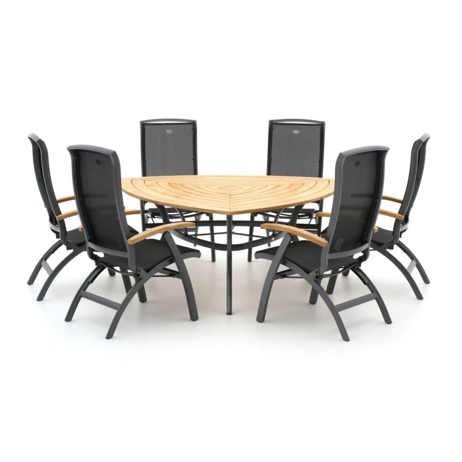 Hartman Da Vinci/Triangular 170cm dining tuinset 7-delig verstelbaar - Laagste prijsgarantie! Hartman Da Vinci/Triangular 170cm dining tuinset 7-delig verstelbaar - Laagste prijsgarantie! afbeelding 1