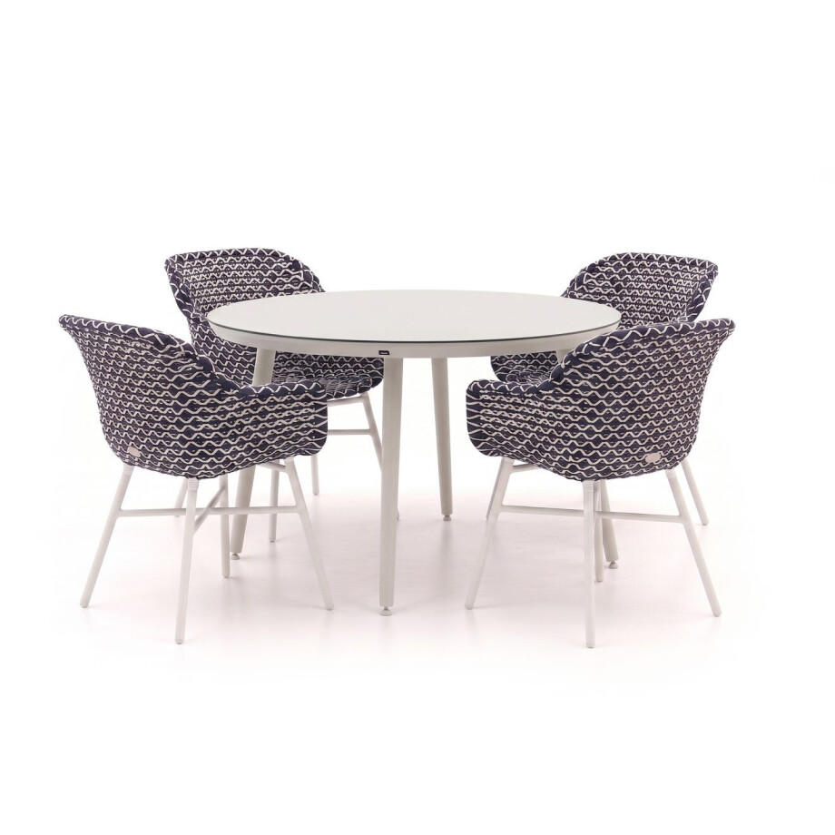 Hartman Delphine/Sophie Studio ø128cm dining tuinset 5-delig - Laagste prijsgarantie! Hartman Delphine/Sophie Studio ø128cm dining tuinset 5-delig - Laagste prijsgarantie! afbeelding 1