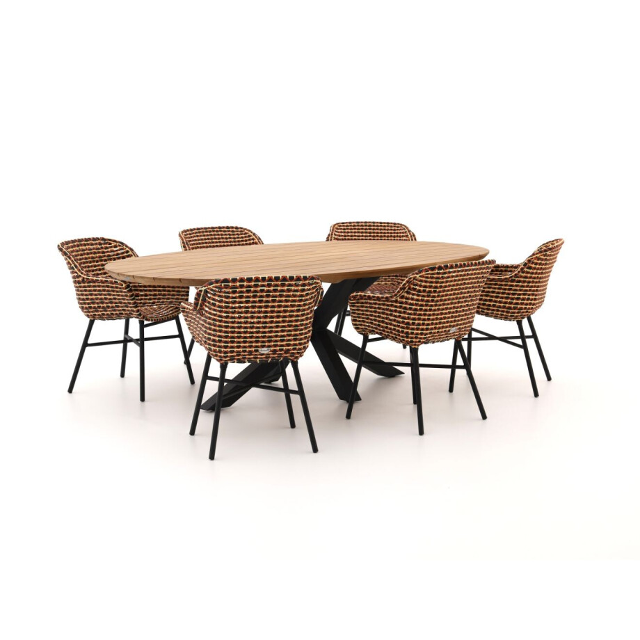 Hartman Delphine/Stephanie 240cm dining tuinset 7-delig - Laagste prijsgarantie! Hartman Delphine/Stephanie 240cm dining tuinset 7-delig - Laagste prijsgarantie! afbeelding 1