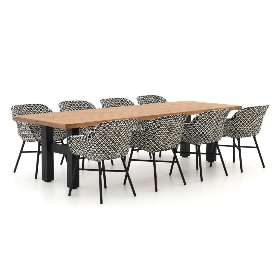 Hartman Delphine/Yasmani 300cm dining tuinset 9-delig - Laagste prijsgarantie! afbeelding 1