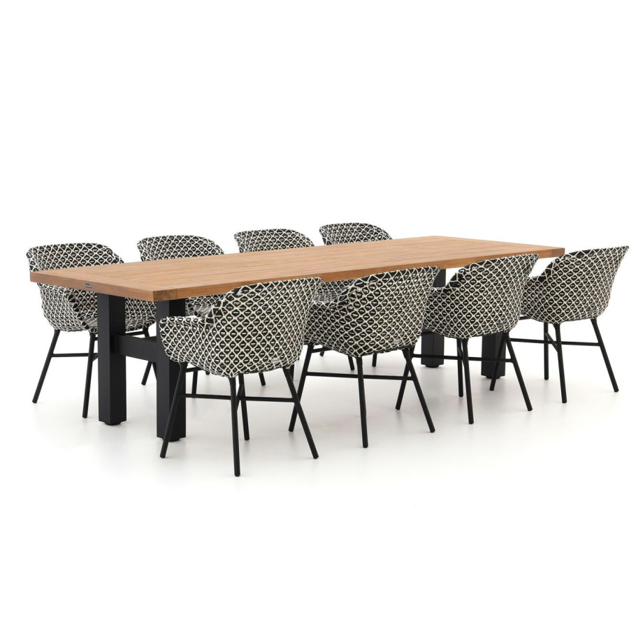 Hartman Delphine/Yasmani 300cm dining tuinset 9-delig - Laagste prijsgarantie! afbeelding 1