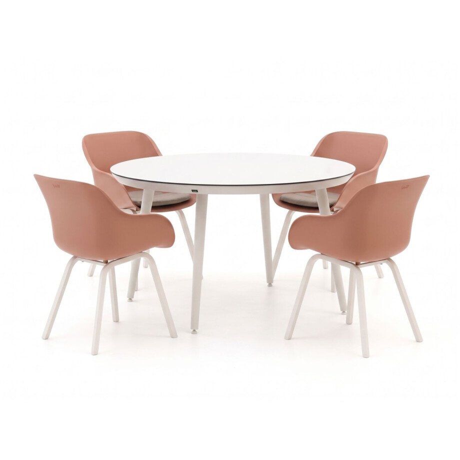 Hartman Le Soleil Element/Sophie Studio ø128cm dining tuinset 5-delig - Laagste prijsgarantie! Hartman Le Soleil Element/Sophie Studio ø128cm dining tuinset 5-delig - Laagste prijsgarantie! afbeelding 1