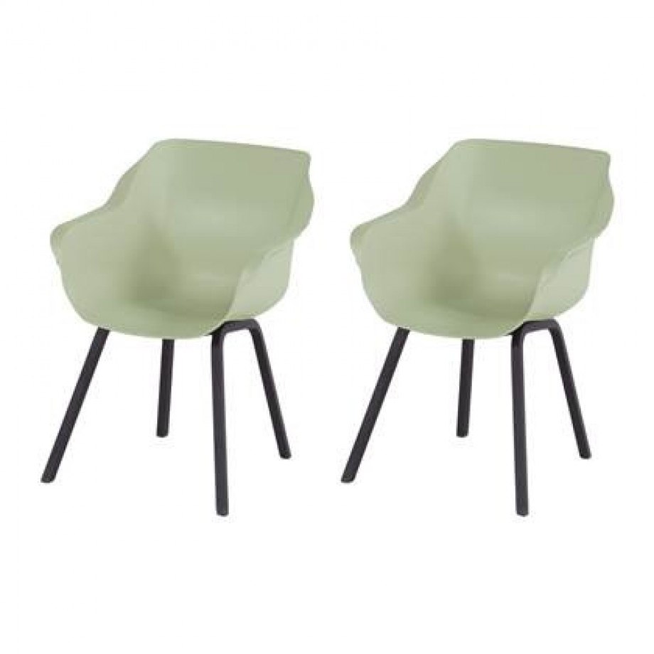 Hartman Sophie Element Tuinstoel - Set van 2 - French Green afbeelding 1