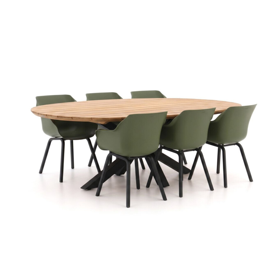 Hartman Sophie Element/Stephanie 240cm dining tuinset 7-delig - Laagste prijsgarantie! Hartman Sophie Element/Stephanie 240cm dining tuinset 7-delig - Laagste prijsgarantie! afbeelding 1