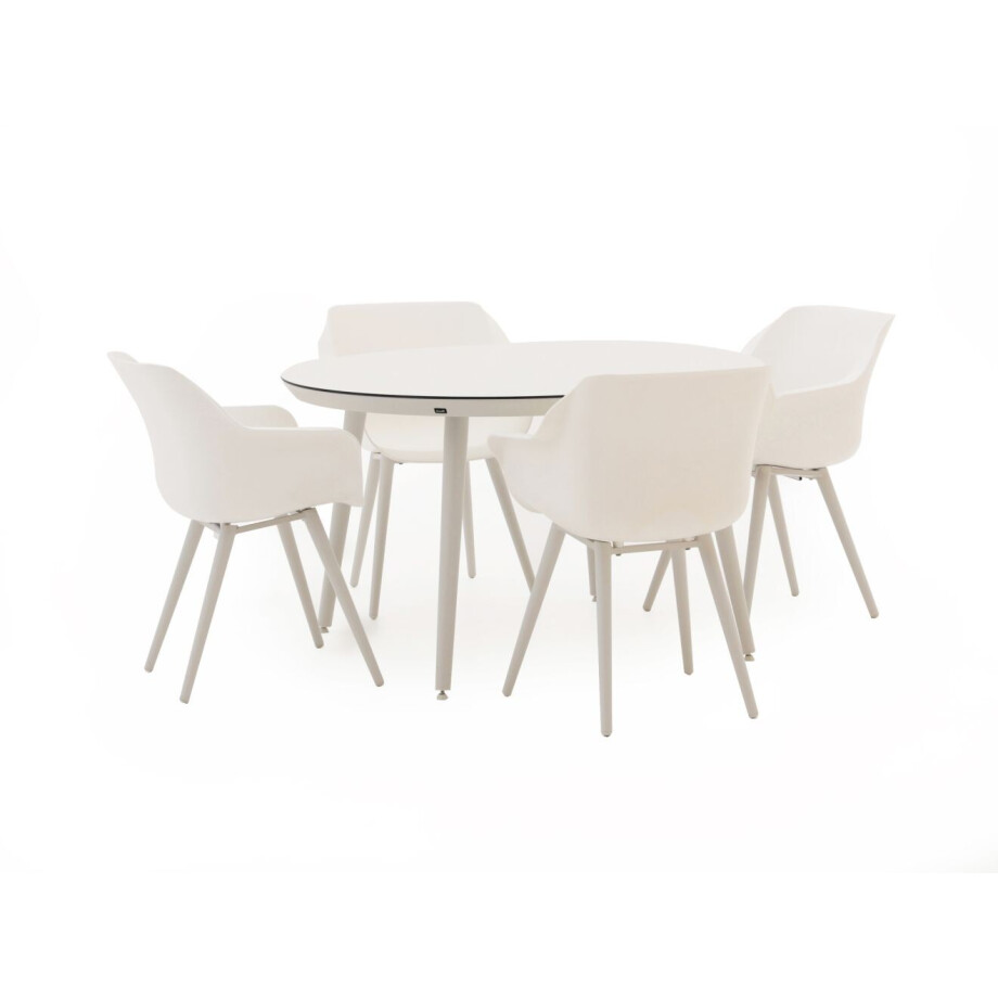 Hartman Sophie Studio ø128cm dining tuinset 5-delig - Laagste prijsgarantie! Hartman Sophie Studio ø128cm dining tuinset 5-delig - Laagste prijsgarantie! afbeelding 1
