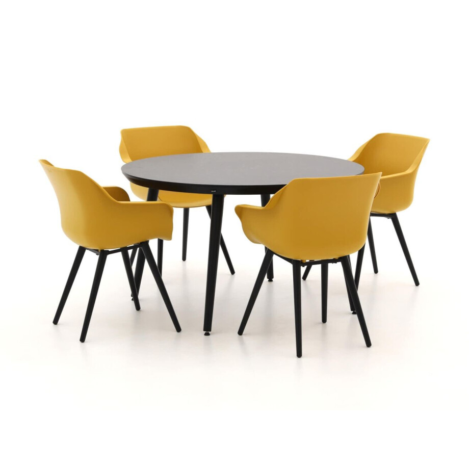 Hartman Sophie Studio ø128cm dining tuinset 5-delig - Laagste prijsgarantie! Hartman Sophie Studio ø128cm dining tuinset 5-delig - Laagste prijsgarantie! afbeelding 1