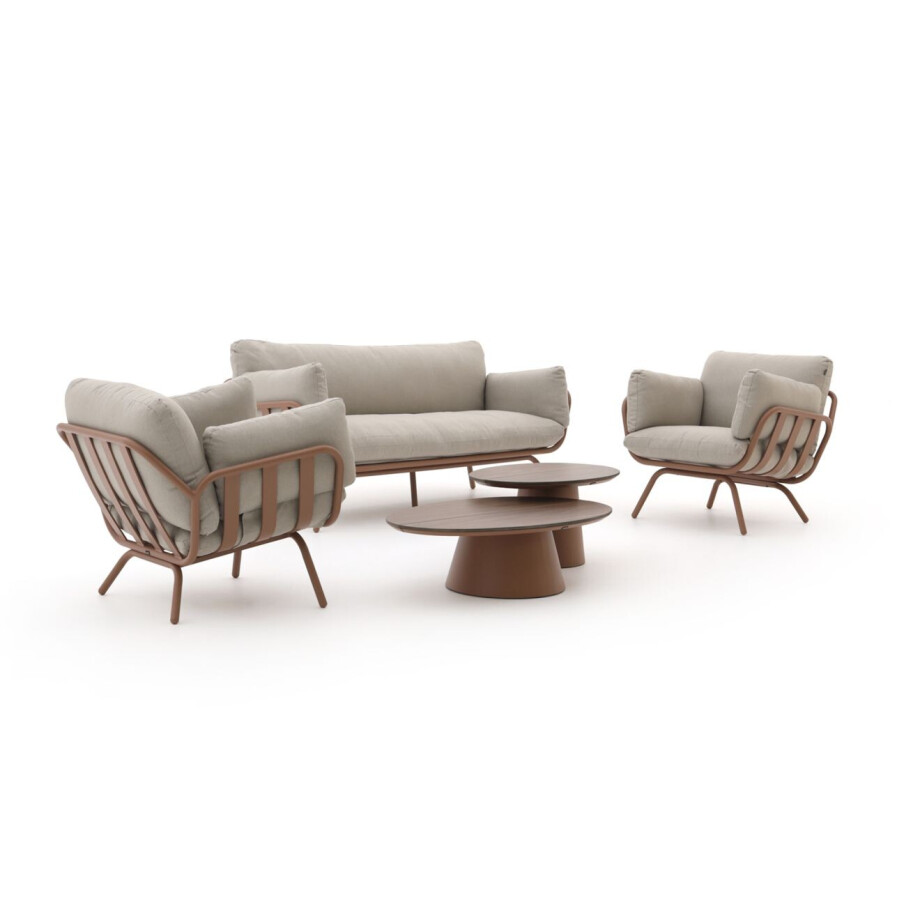 Hartman Toscana stoel-bank loungeset 5-delig - Laagste prijsgarantie! afbeelding 1