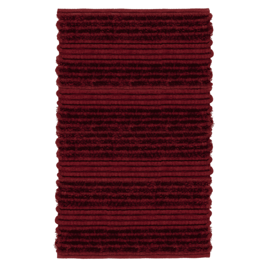 Badmat Solange - Rood - Dekbed-Discounter.nl Badmat Solange - Rood - Dekbed-Discounter.nl afbeelding 1