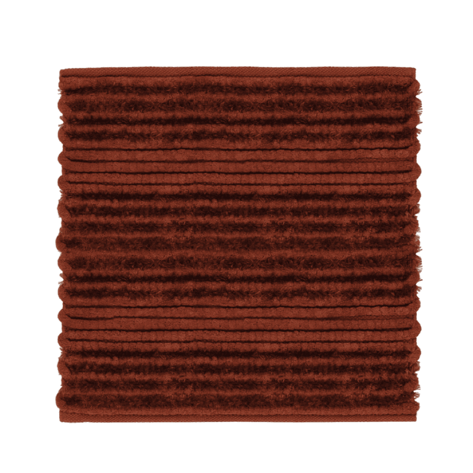 Badmat Solange - Oranje - Dekbed-Discounter.nl afbeelding 1