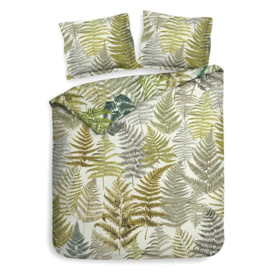 2e -50% | Dekbedovertrek Harwin - Multi - Eenpersoons (140x200 Cm) - Meerkleurig Katoen-satijn - Natuur - Heckett Lane - Dekbed-Discounter.nl afbeelding 1