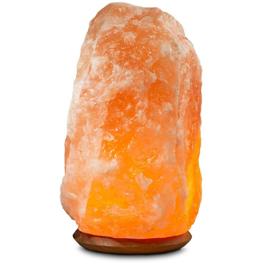 HIMALAYA SALT DREAMS Zoutkristal-tafellamp Rock Met de hand gemaakt van zoutkristal - iedere steen uniek, ca.25-30 kg (1 stuk) afbeelding 1