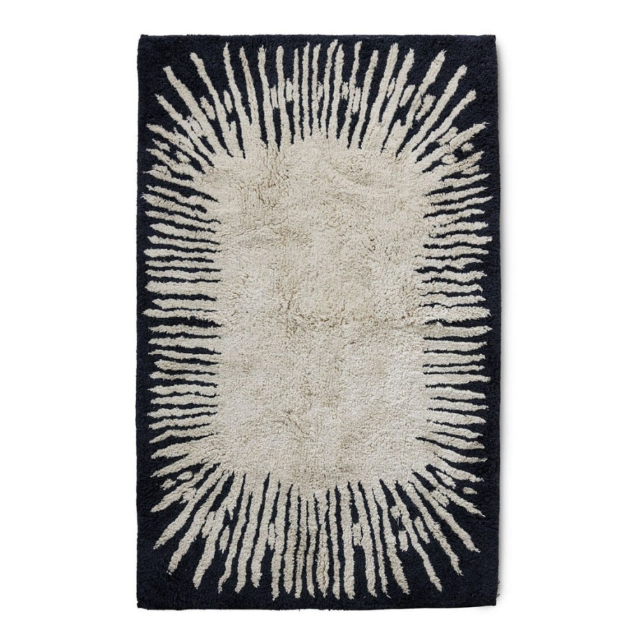 HKliving Monochrome badmat 75 x 120 cm afbeelding 1