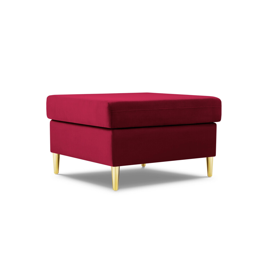 Hocker Moghan velvet | Micadoni Home afbeelding 1