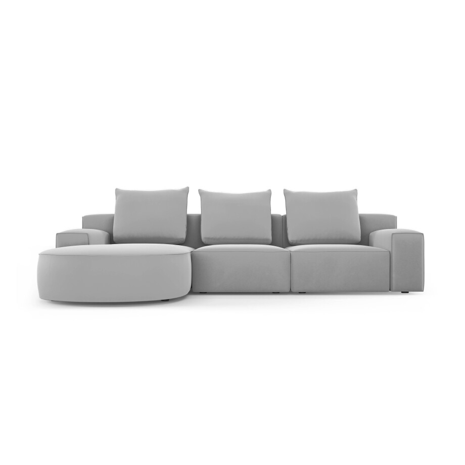 Hoekbank Inca links velvet | Micadoni Home afbeelding 1