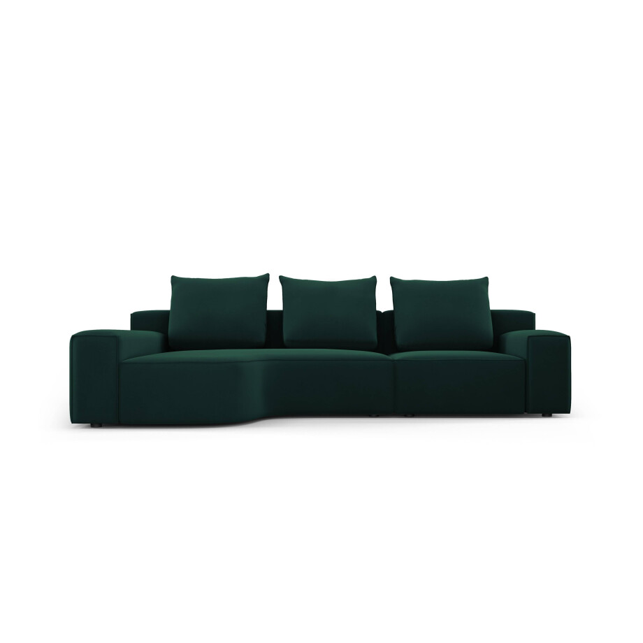 Hoekbank Inca links velvet | Micadoni Home afbeelding 1