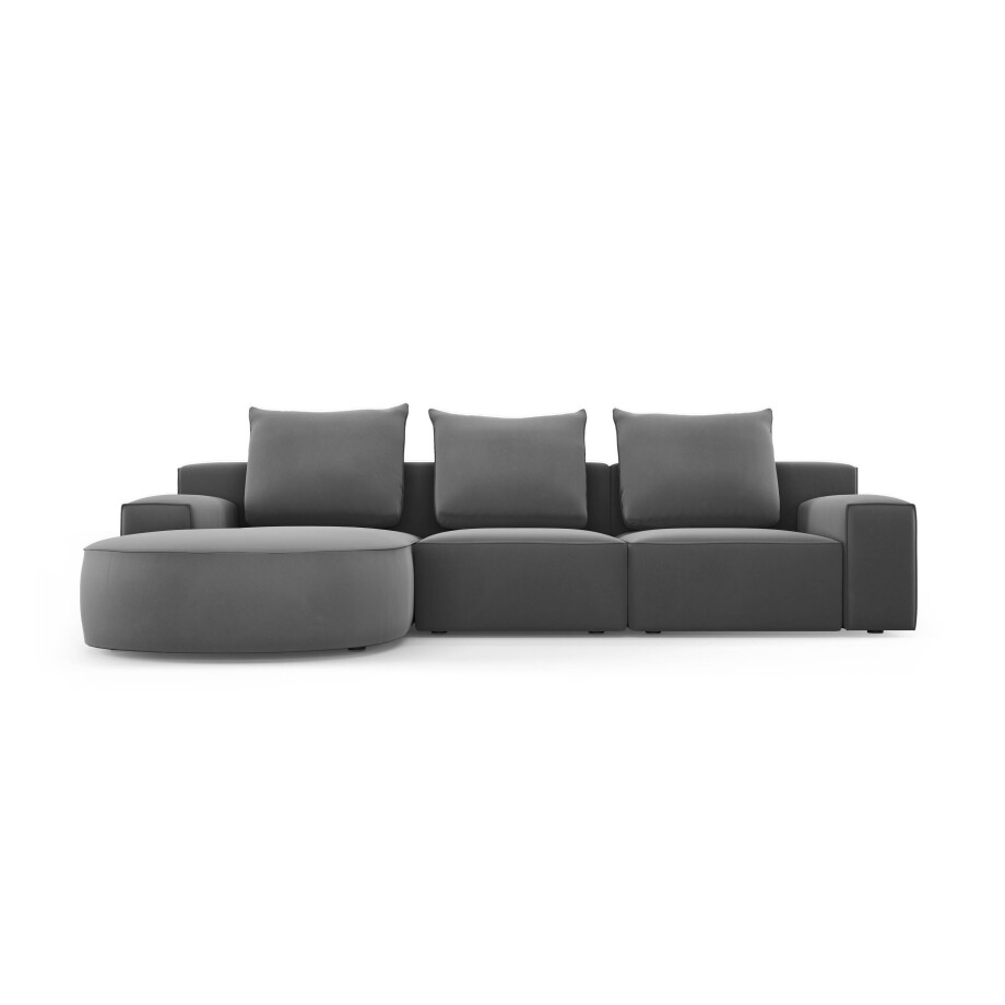 Hoekbank Inca links velvet | Micadoni Home afbeelding 1