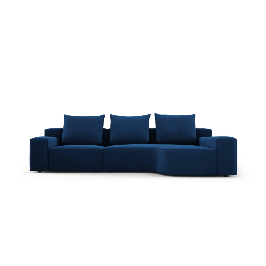 Hoekbank Inca rechts velvet | Micadoni Home afbeelding 1
