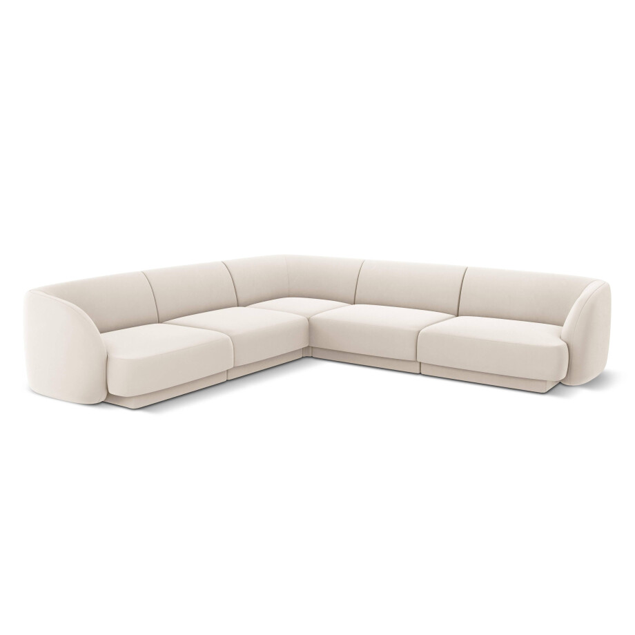 Hoekbank Miley velvet | Micadoni Limited Edition Hoekbank Miley velvet | Micadoni Limited Edition afbeelding 1