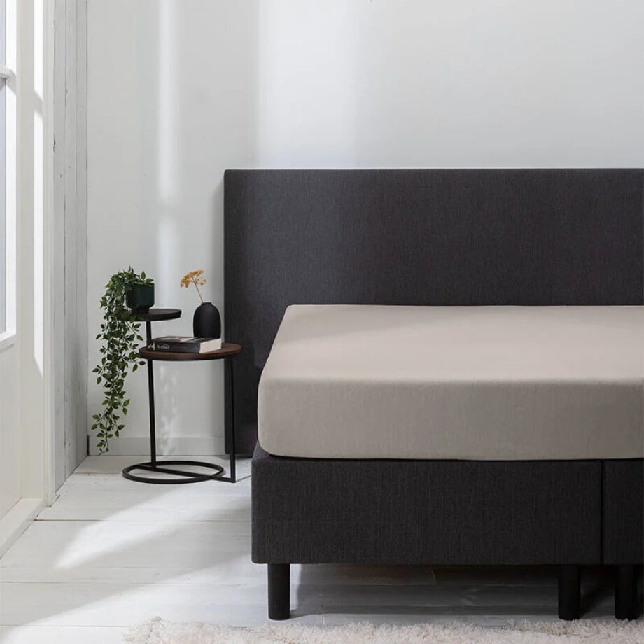 Hoeslaken - Luna Stretch - 2-PACK - 140x200cm - Zand - Luna Bedding - Dekbed-Discounter.nl Hoeslaken - Luna Stretch - 2-PACK - 140x200cm - Zand - Luna Bedding - Dekbed-Discounter.nl afbeelding