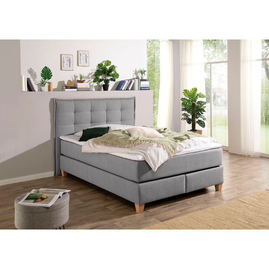 Home affaire Boxspring inclusief topmatras van comfortschuim afbeelding 1